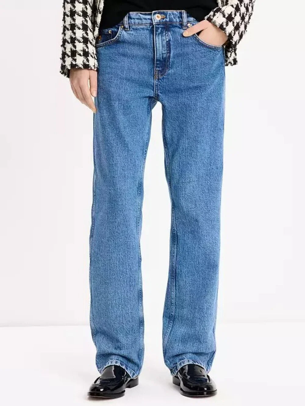 Kate Spade Boyfriend Jeans in Cosmic Blue, Size 25.  90s Chic!